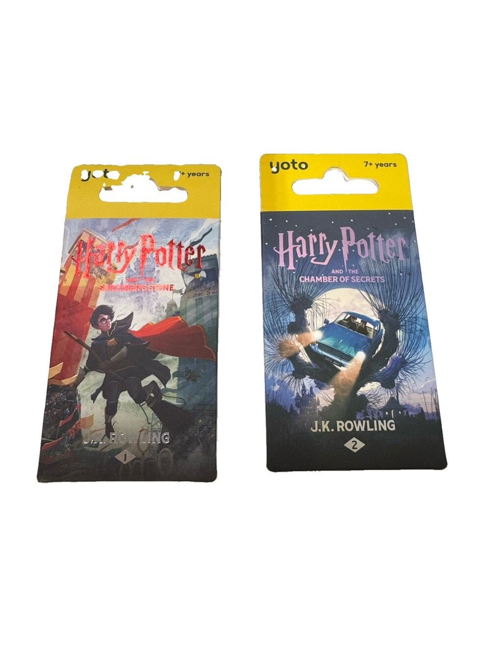 Lot Of 2 Yoto Harry Potter Audio Card Sorcerer's Stone & Chamber of Secrets New`